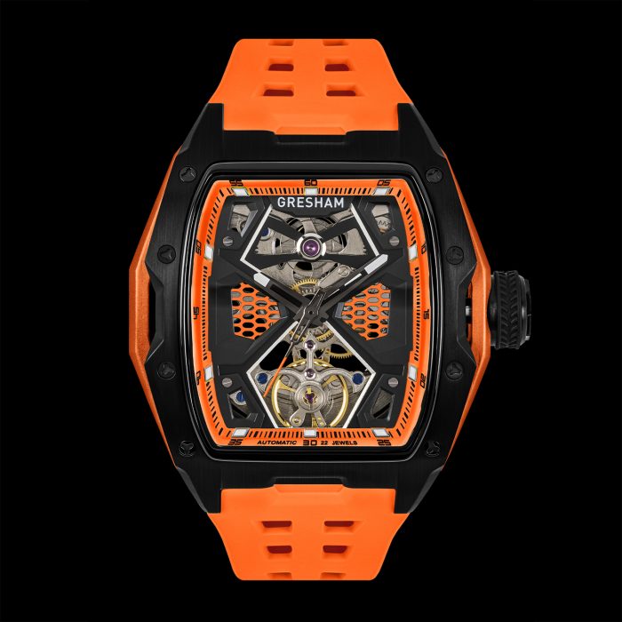 Gresham GL Special Edition Black and Orange Colourway-Lava G1-0001-ORN - Image 2