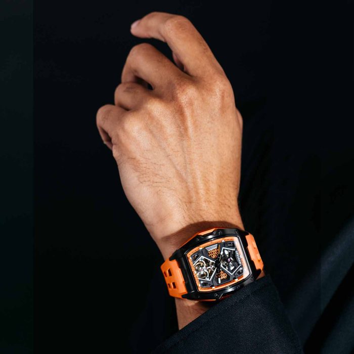 Gresham GL Special Edition Black and Orange Colourway-Lava G1-0001-ORN - Image 4