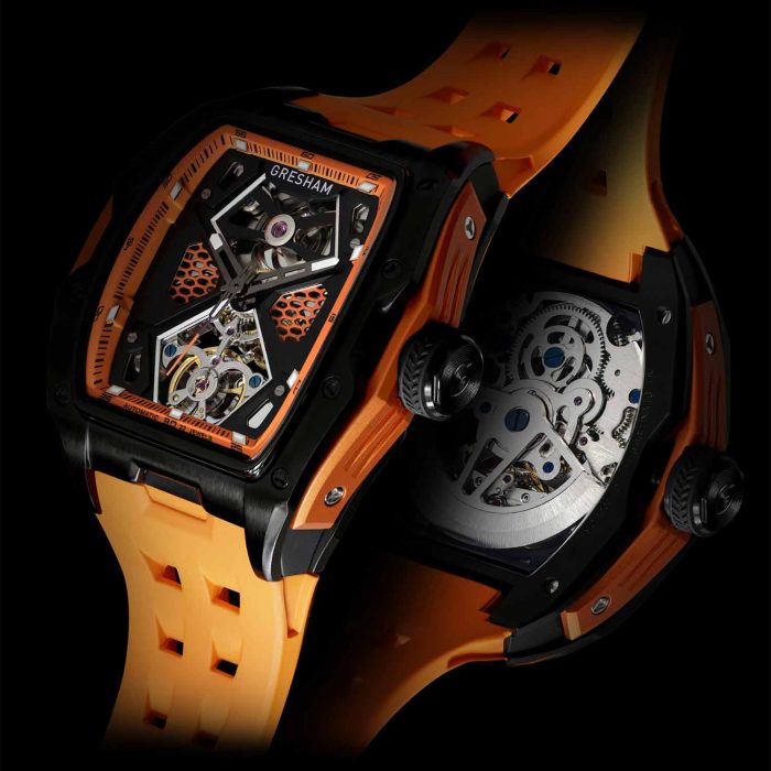 Gresham GL Special Edition Black and Orange Colourway-Lava G1-0001-ORN - Image 6