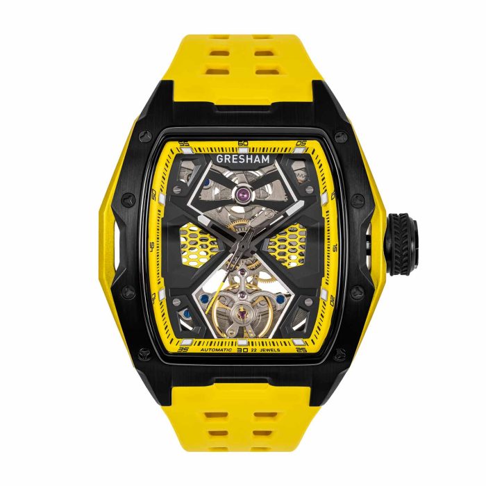 Gresham GL Special Edition Black and Yellow Colourway-Aurora G1-0001-YELL - Image 1