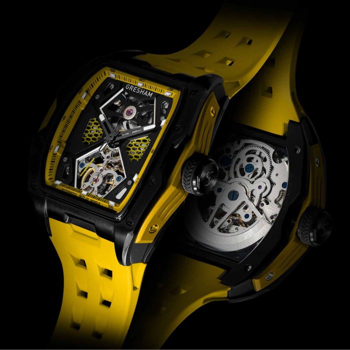 Gresham GL Special Edition Black and Yellow Colourway-Aurora G1-0001-YELL - Image 6