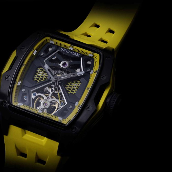 Gresham GL Special Edition Black and Yellow Colourway-Aurora G1-0001-YELL - Image 7