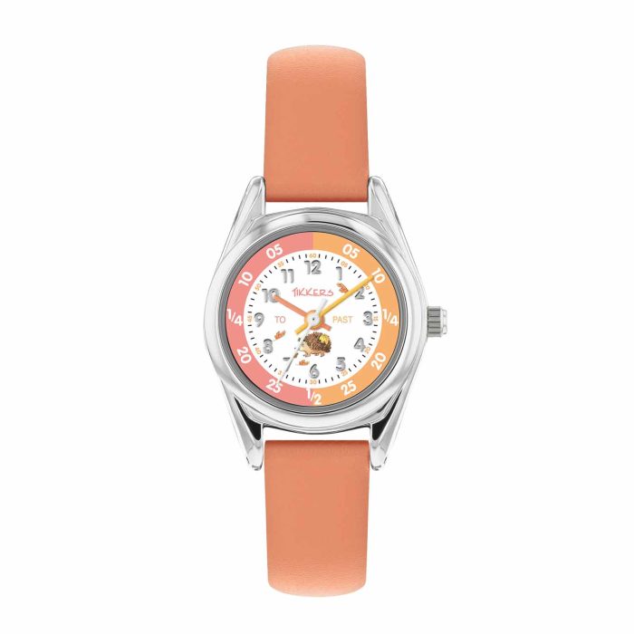 Tikkers x RSPB Hedgehog Coral Strap TKRSPB07 - Image 1